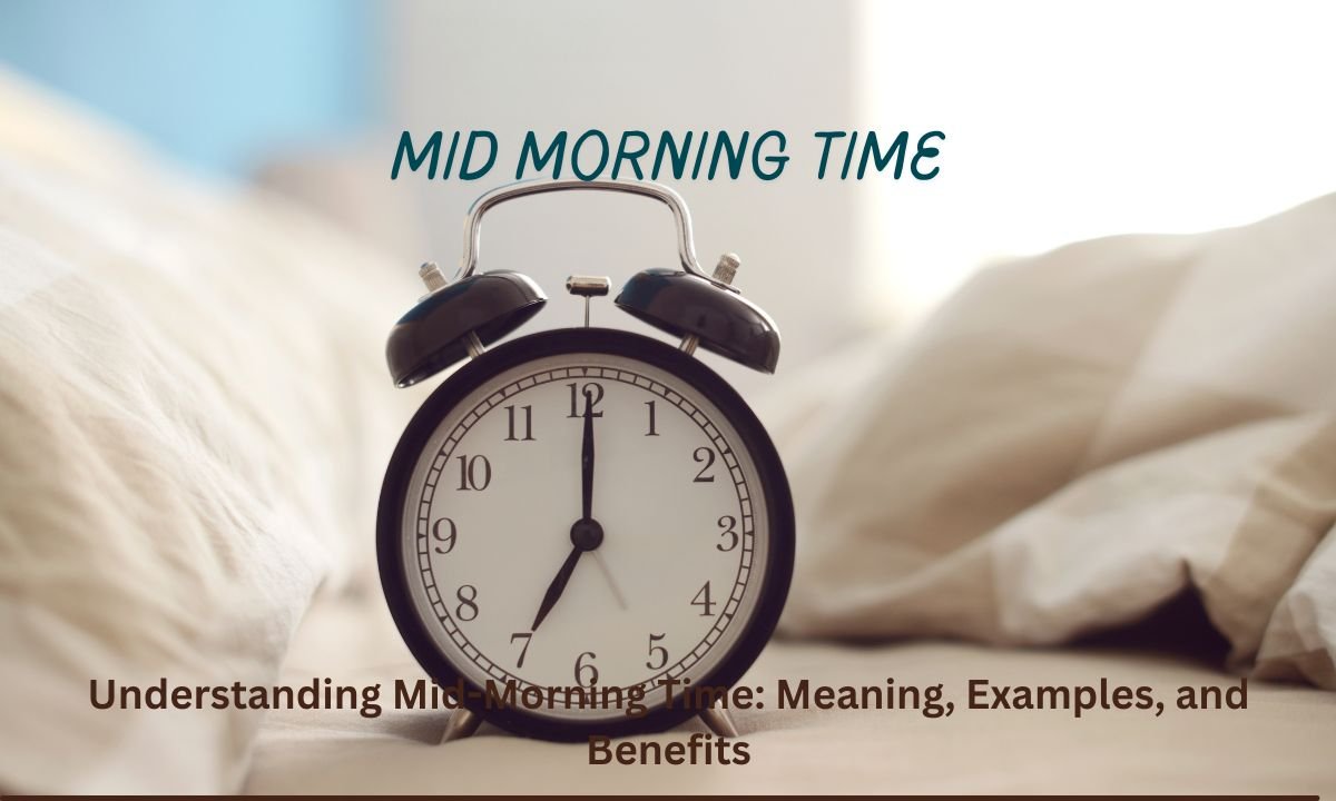 Understanding Mid Morning Time: Meaning, Examples, and Benefits